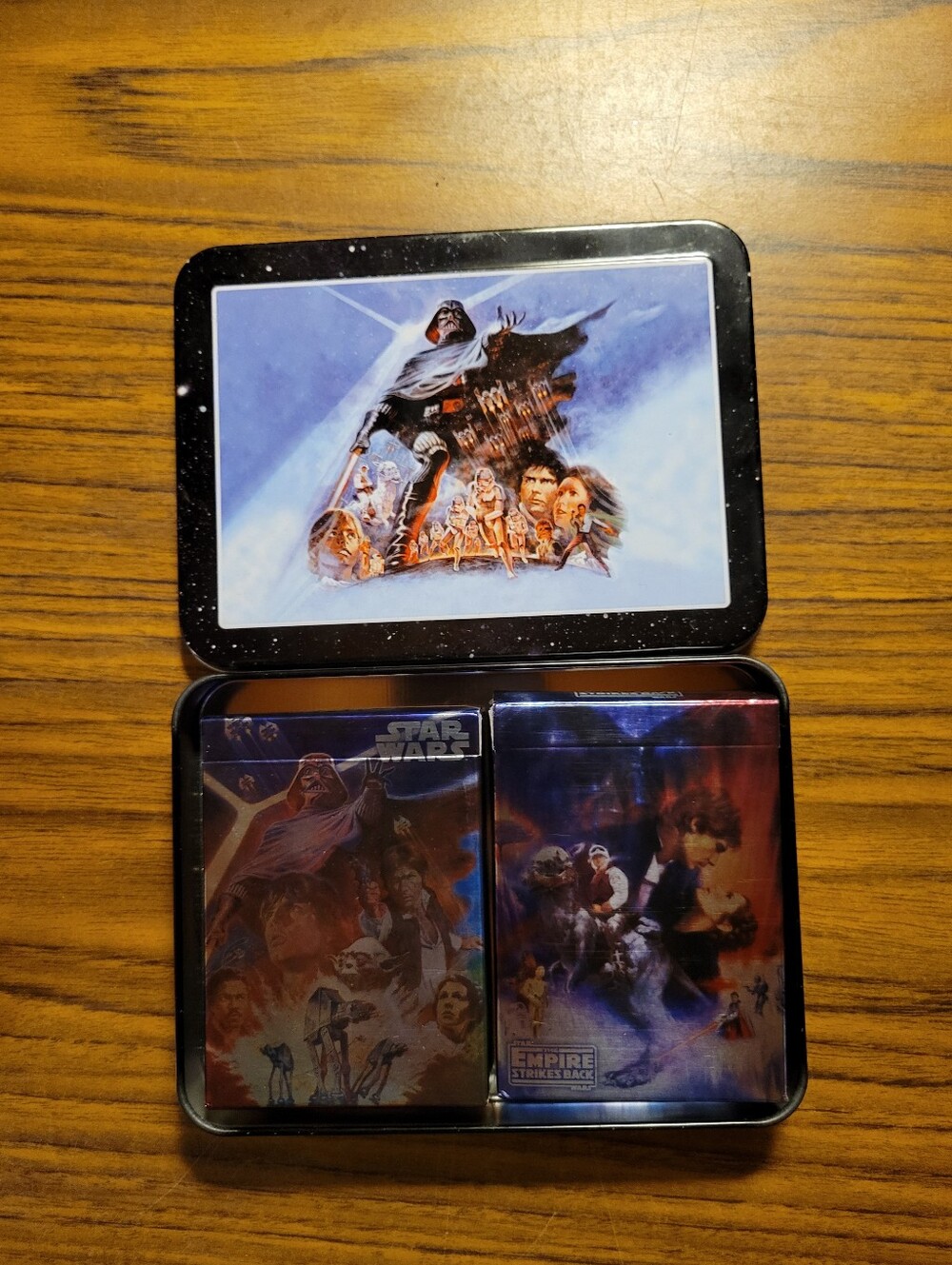 The Empire Strikes Back 30th Anniv, Cartamundi 2009, 2pk Card Deck & Tin